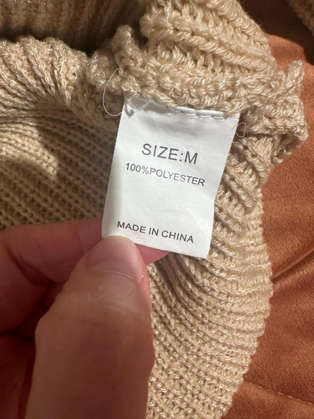 Quarter-Zip Ribbed Sweater - Picture 2 of 2
